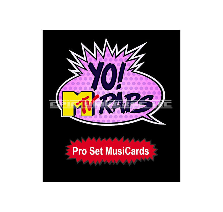 Thumbnail: Custom Made 1-Inch 1991 Yo! MTV Raps Trading Card Album Binder