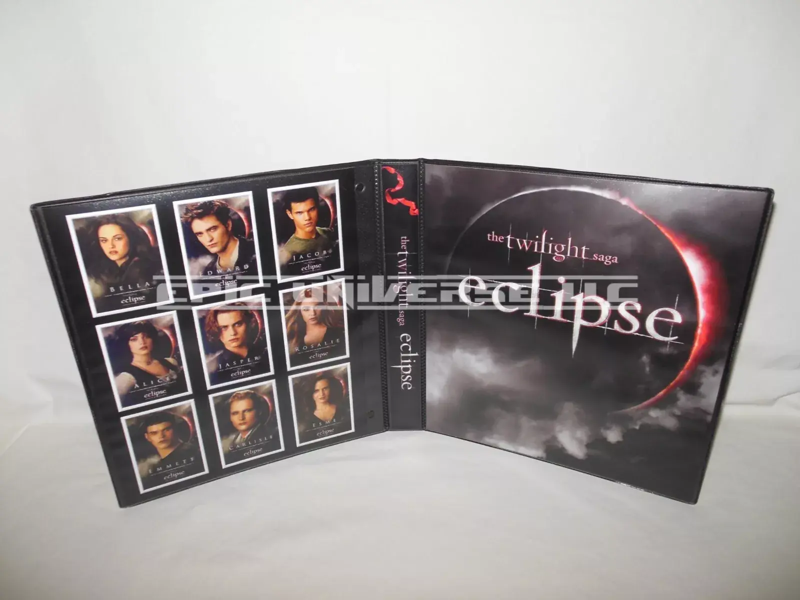 Custom Made 1-Inch 2010 Twilight Eclipse Trading Card Album Binder
