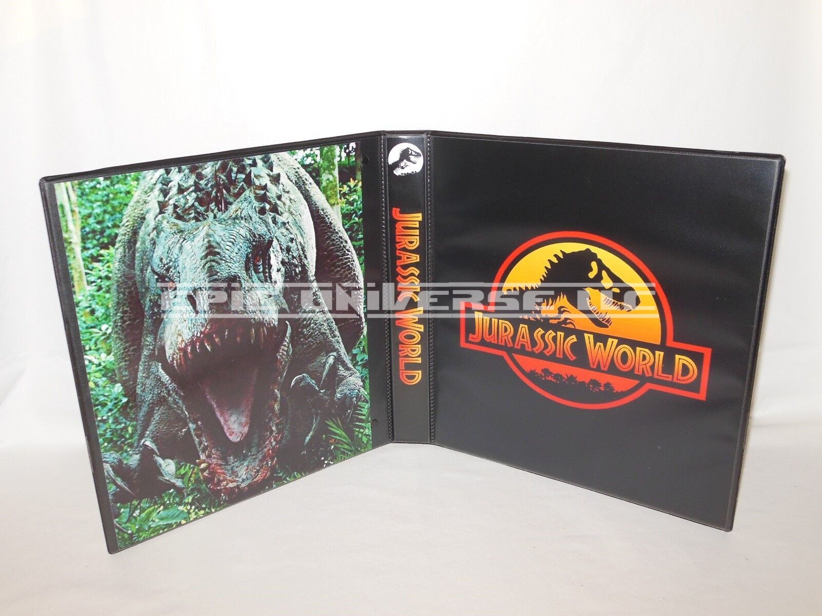 Custom Made 1-Inch Jurassic World Movie Collector's Album Binder