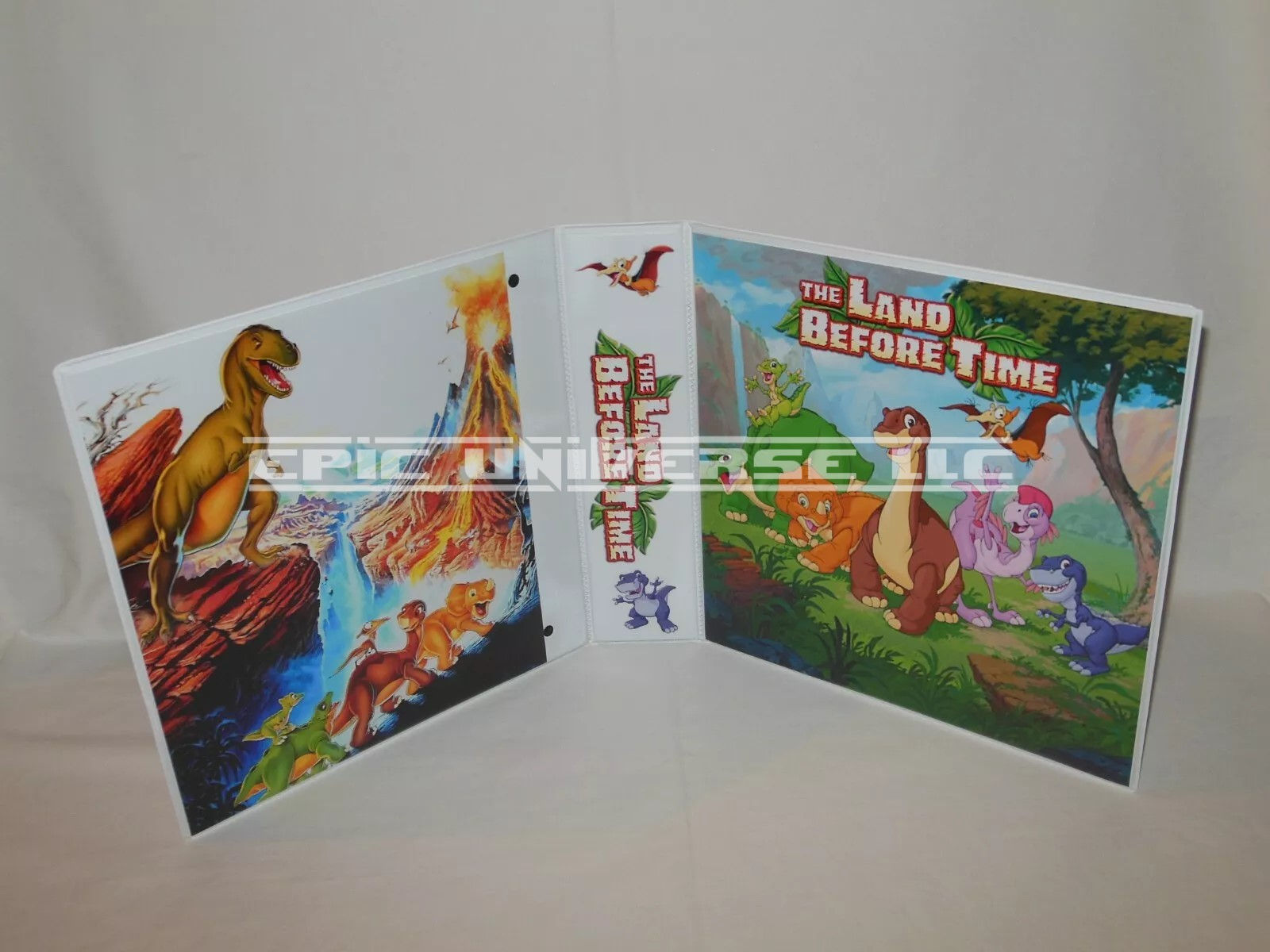 Custom Made 2-Inch The Land Before Time Movie Collector's Album Binder