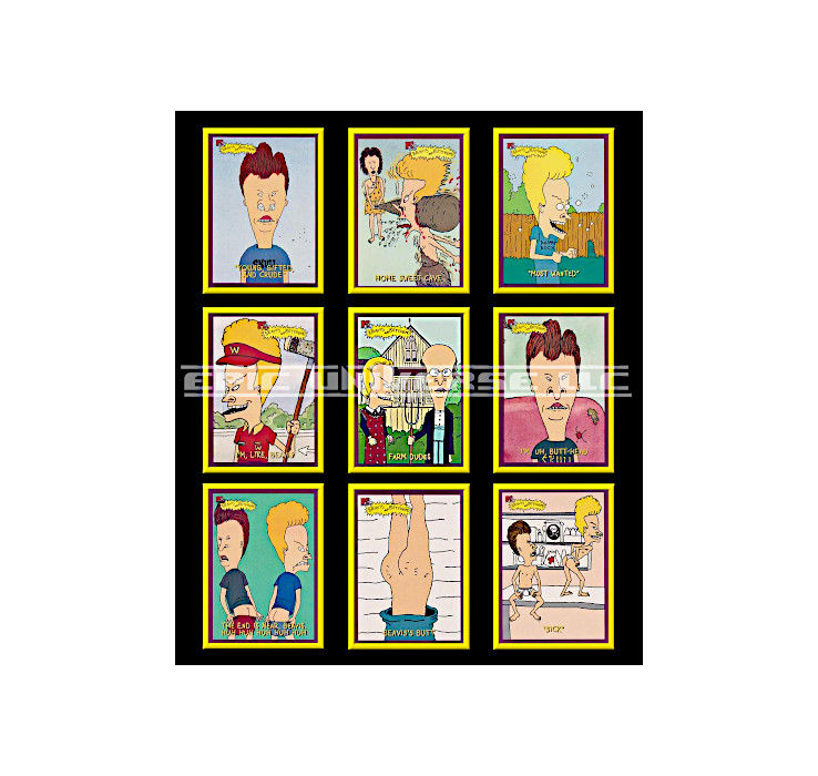 Thumbnail: Custom Made 1-Inch 1994 Beavis and Butt-Head Trading Card Album Binder