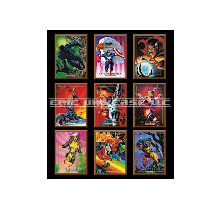 Thumbnail: Custom Made 1-Inch 1992 Marvel Masterpieces Series 1 Trading Card Album Binder