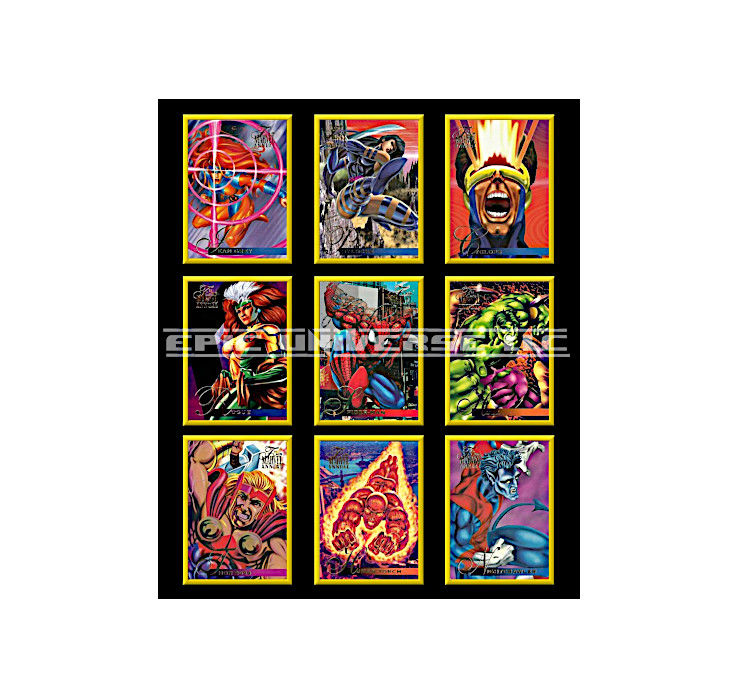 Thumbnail: Custom Made 1-Inch 1995 Marvel Annual Trading Card Album Binder