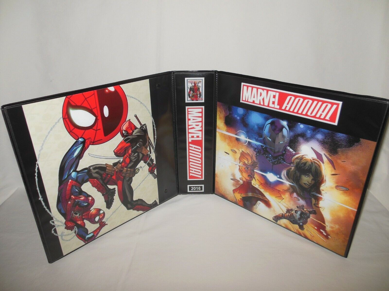 Custom Made 2-Inch 2016 Marvel Annual Trading Card Binder