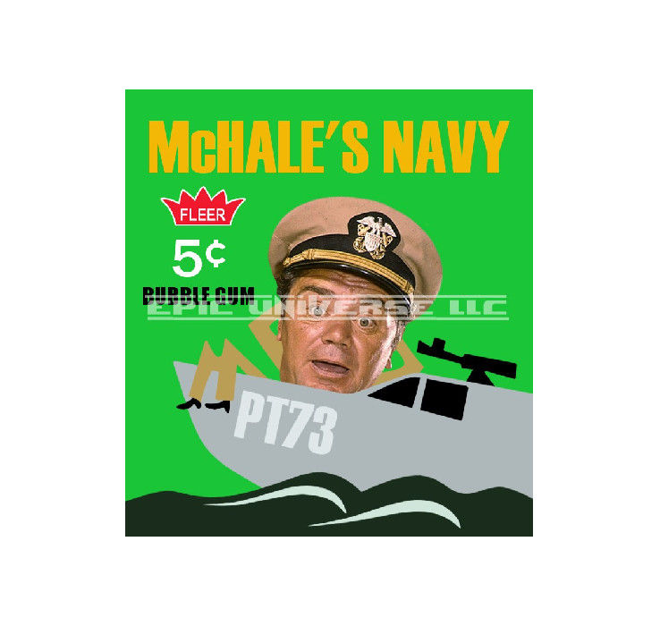 Thumbnail: Custom Made 1-Inch 1965 McHale's Navy Trading Card Album Binder