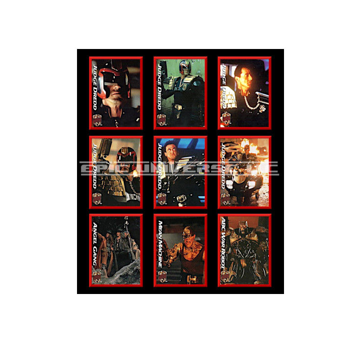 Thumbnail: Custom Made 1-Inch 1995 Judge Dredd: The Movie Trading Card Album Binder