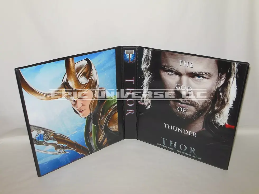 Custom Made 1-Inch 2011 Thor Trading Card Album Binder