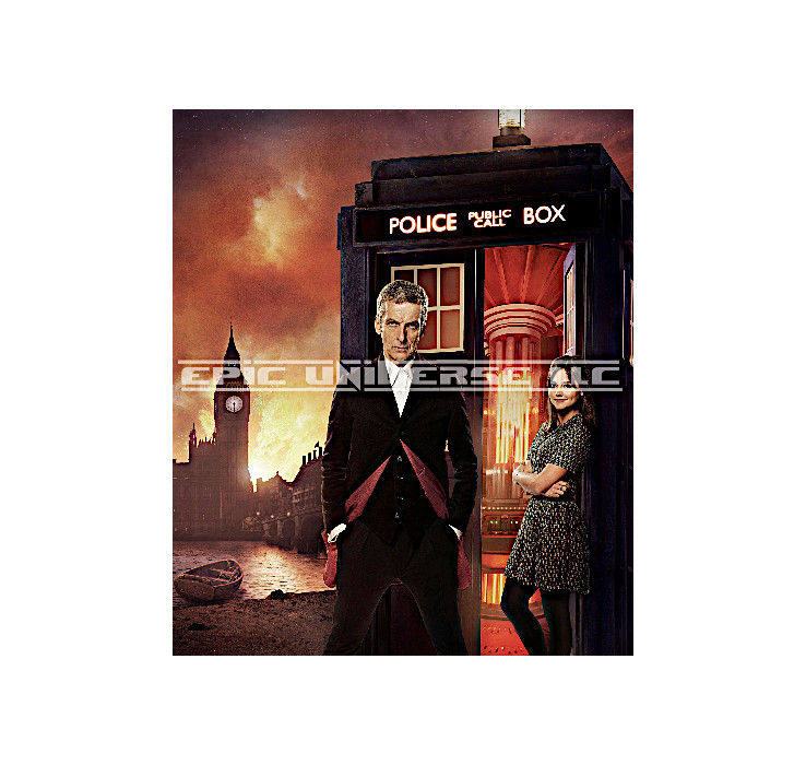 Thumbnail: Custom Made 1-Inch Doctor Who Trading Card Album Binder