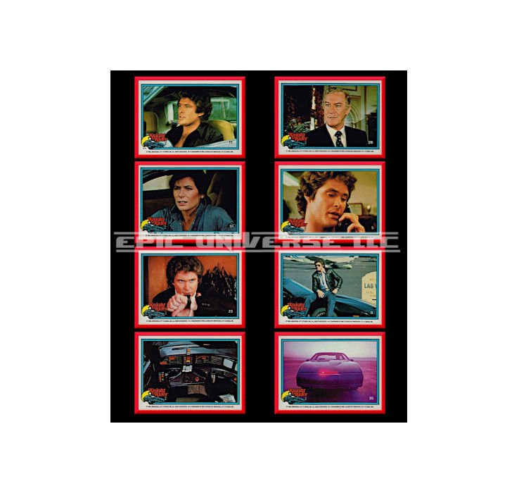Thumbnail: Custom Made 1-Inch 1983 Knight Rider Trading Card Album Binder
