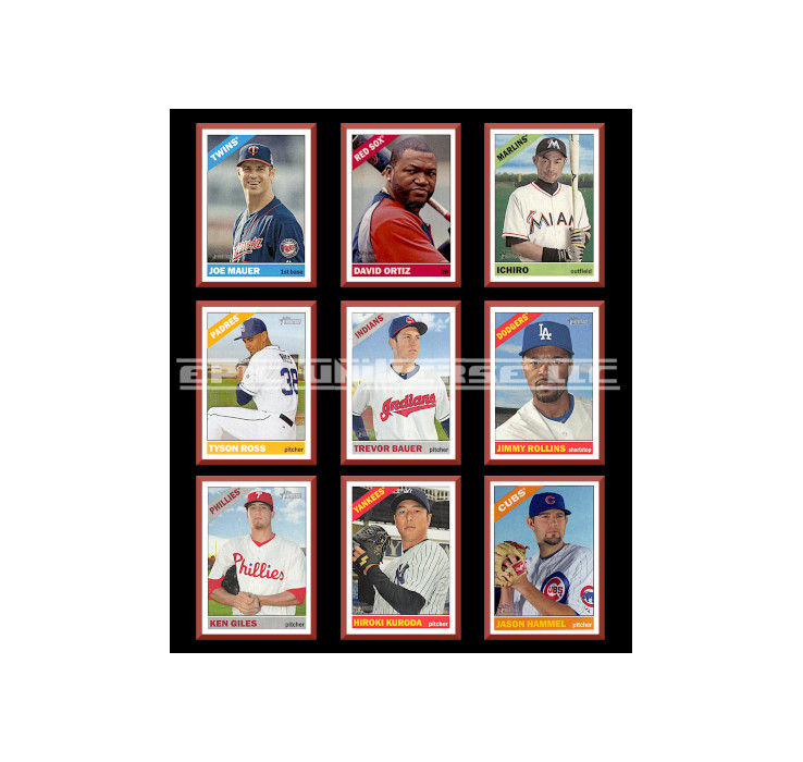 Thumbnail: Custom Made 1-Inch 2015 Topps Heritage Baseball Trading Card Album Binder