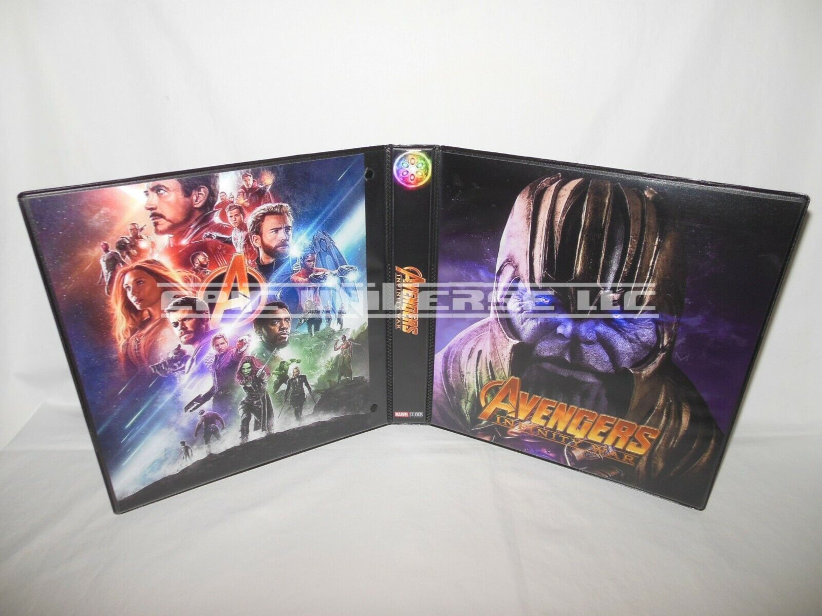 Custom Made 1-Inch 2018 Avengers Infinity War Trading Card Album Binder