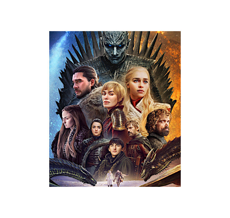 Thumbnail: Custom Made 1-Inch 2020 Game Of Thrones Season 8 Trading Card Album Binder