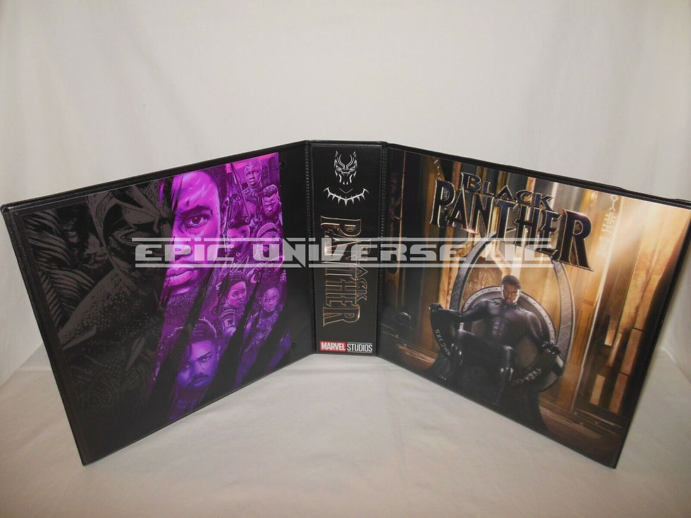 Custom Made 2-Inch 2018 Black Panther Trading Card Binder