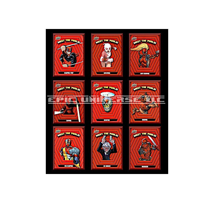 Thumbnail: Custom Made 1-Inch 2019 Deadpool Trading Card Album Binder