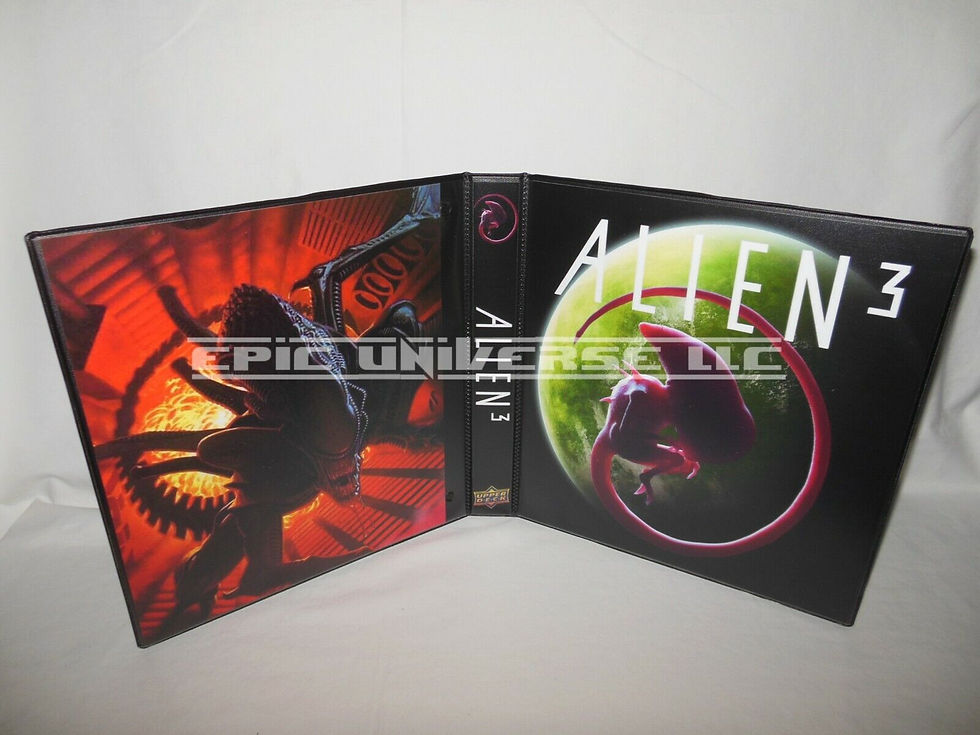 Custom Made 1-Inch 2019 Alien 3 Trading Card Album Binder
