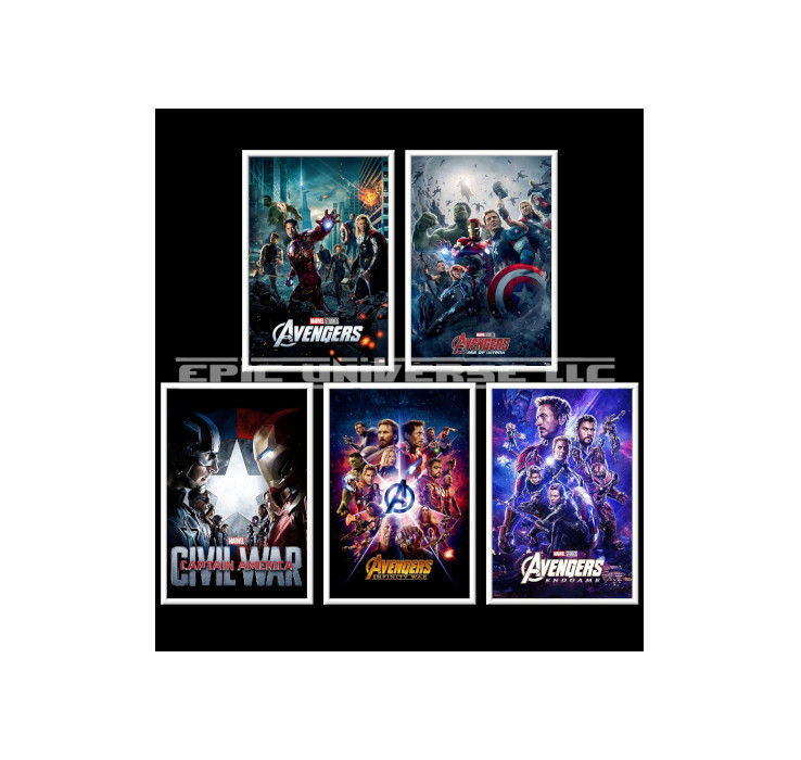 Thumbnail: Custom Made 3-Inch Marvel Movies Trading Card Album Binder