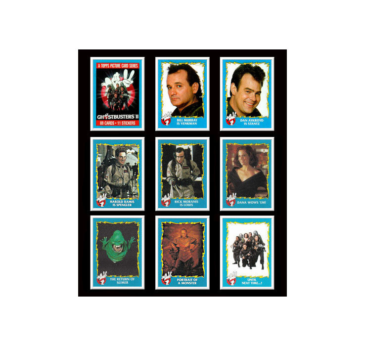 Thumbnail: Custom Made 1-Inch 1989 Ghostbusters II Trading Card Album Binder