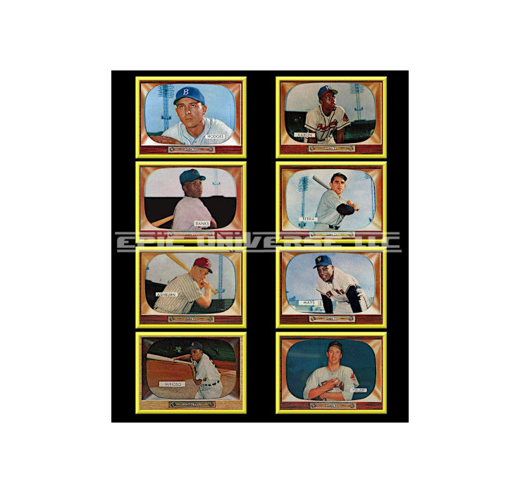Thumbnail: Custom Made 1-Inch 1955 Bowman Baseball Trading Card Album Binder