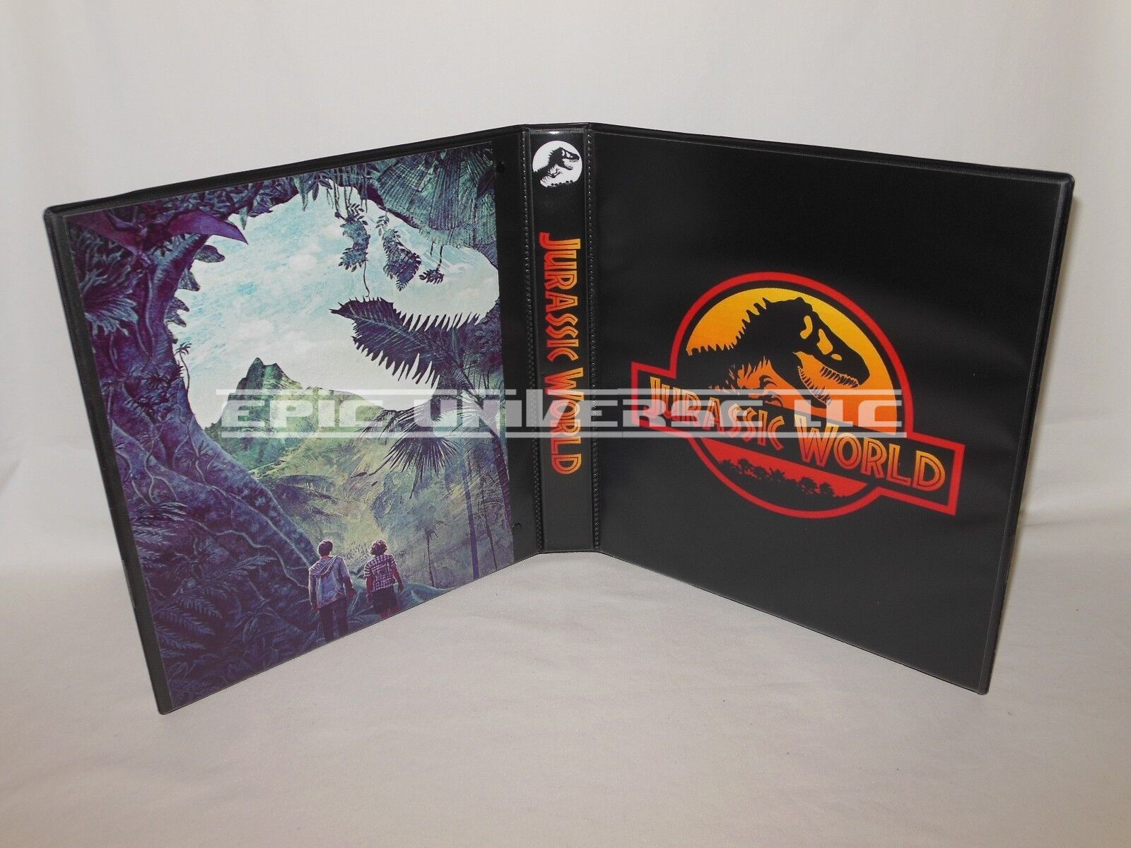 Custom Made 1-Inch Jurassic World Movie Collector's Album Binder
