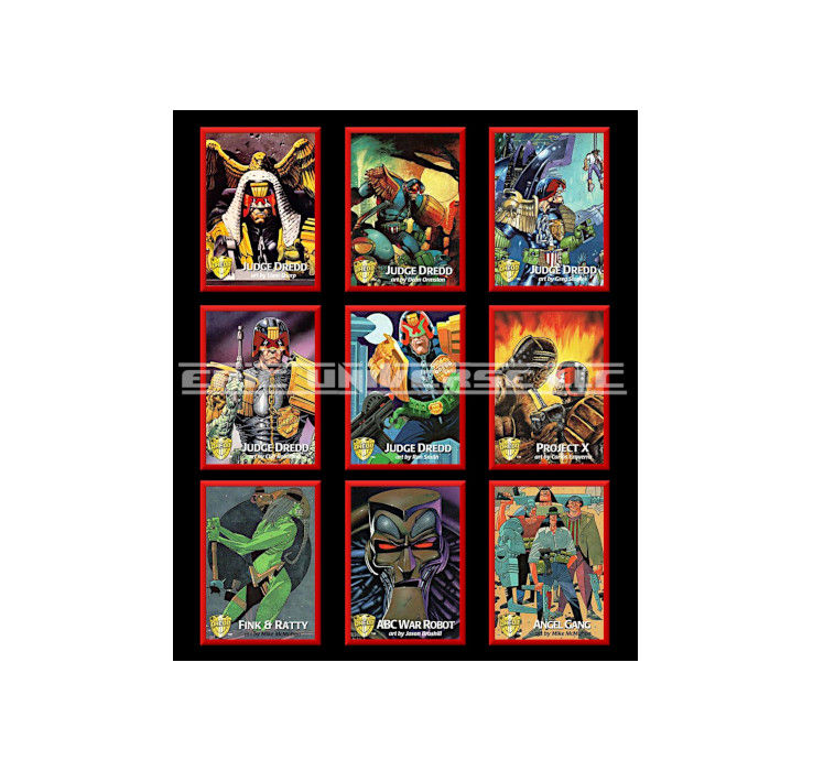 Thumbnail: Custom Made 1-Inch 1995 Judge Dredd: The Movie Trading Card Album Binder