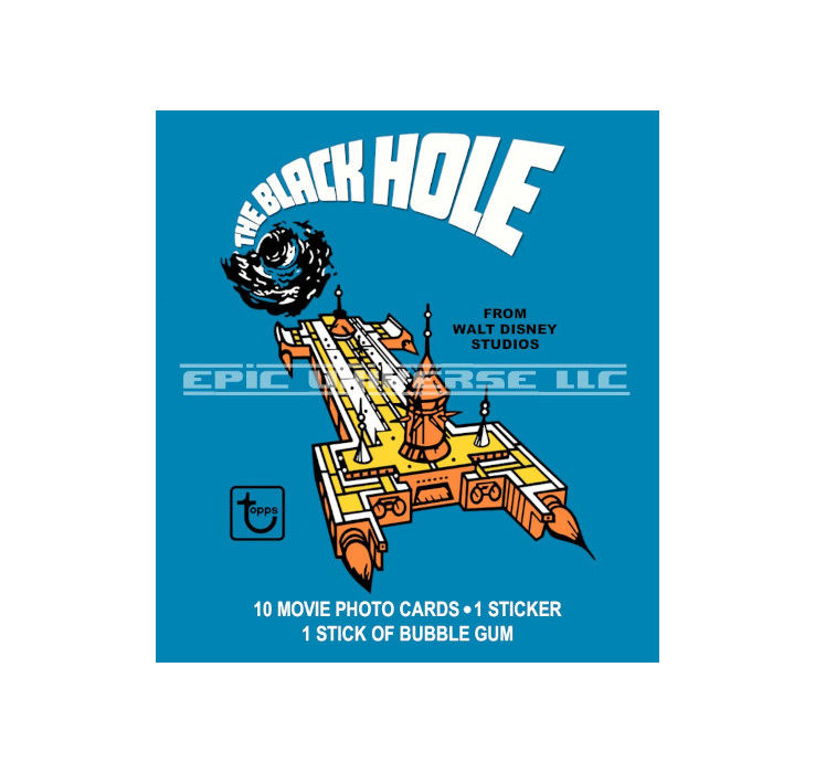 Thumbnail: Custom Made 1-Inch 1979 The Black Hole Trading Card Album Binder