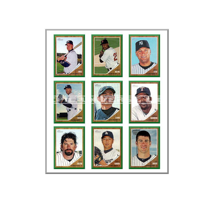 Thumbnail: Custom Made 1-Inch 2011 Topps Heritage Baseball Trading Card Album Binder