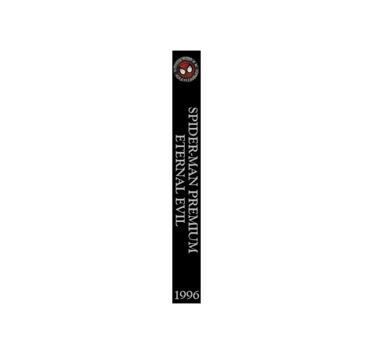Thumbnail: Custom Made 1-Inch 1996 Spider-Man Premium Eternal Evil Trading Card Binder