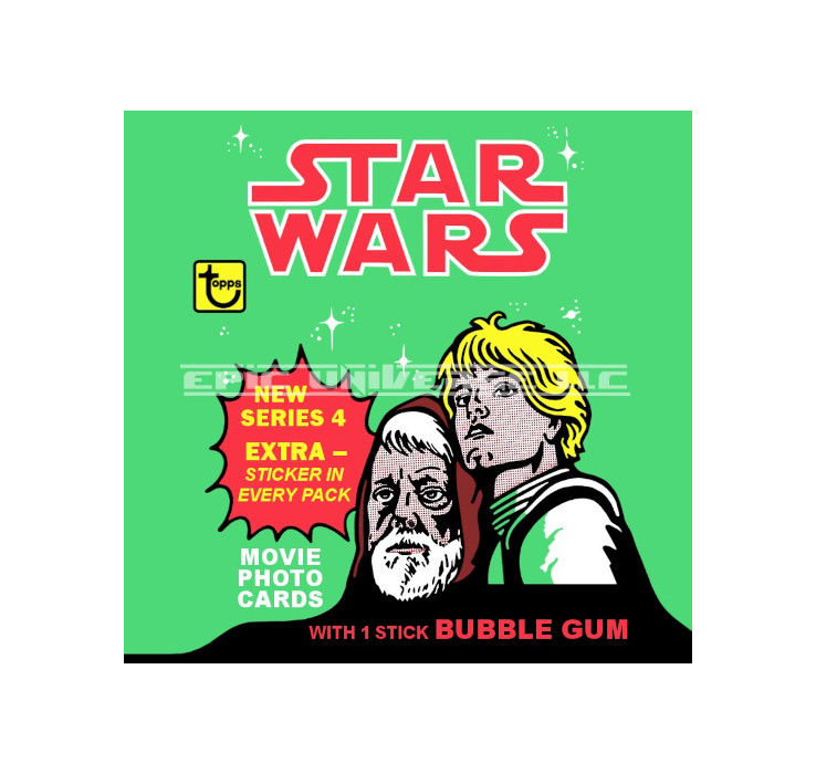 Thumbnail: Custom Made 3-Inch 1977 Star Wars A New Hope Series 4 Trading Card Album Binder