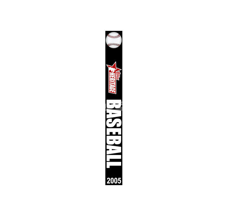 Thumbnail: Custom Made 1-Inch 2005 Topps Heritage Baseball Trading Card Album Binder