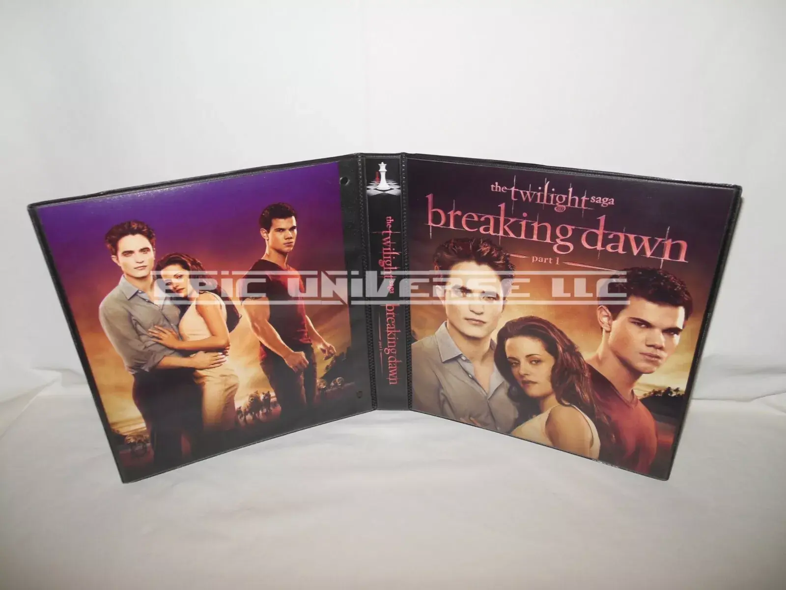 Custom Made 1-Inch 2012 Twilight Breaking Dawn Part 1 Trading Card Album Binder