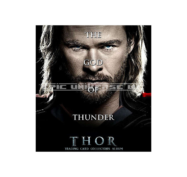 Thumbnail: Custom Made 1-Inch 2011 Thor Trading Card Album Binder