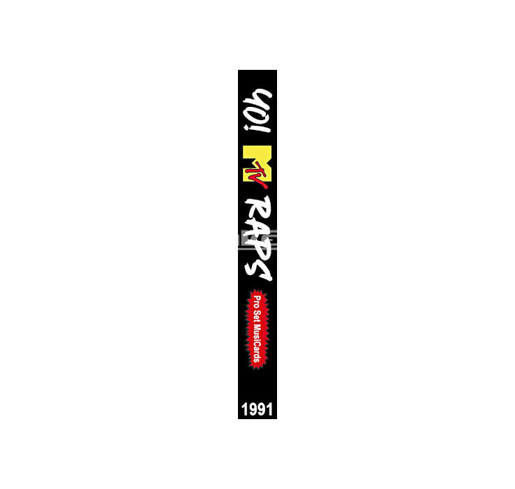 Thumbnail: Custom Made 1-Inch 1991 Yo! MTV Raps Trading Card Album Binder