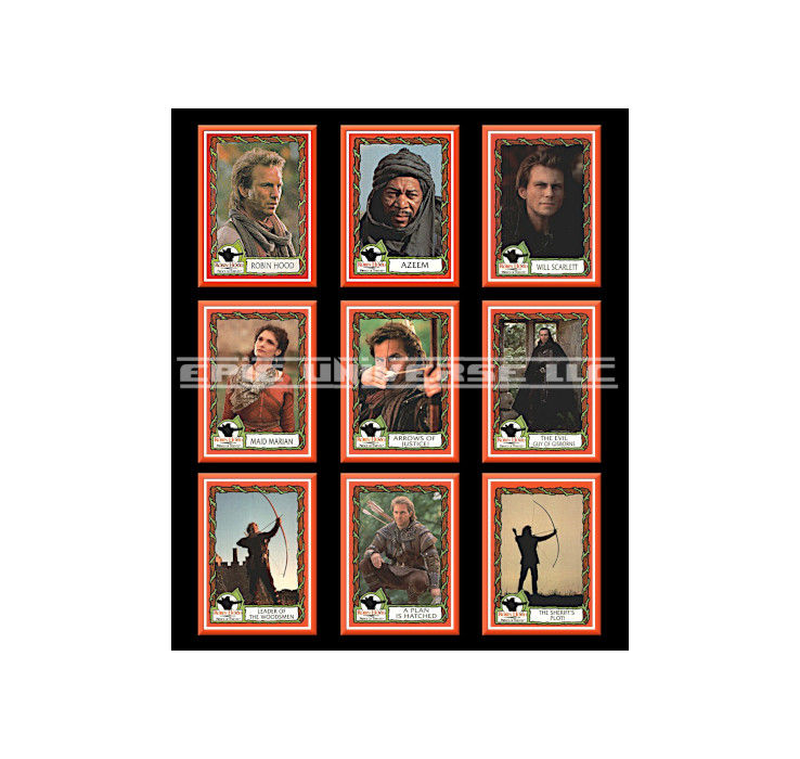 Thumbnail: Custom Made 1-Inch 1991 Robin Hood Prince of Thieves Trading Card Album Binder