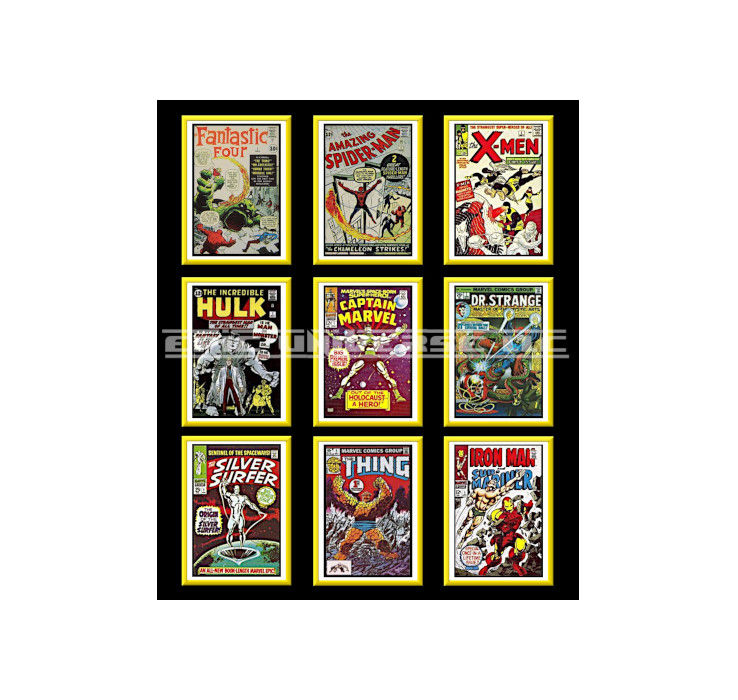 Thumbnail: Custom Made 1-Inch 1984 Marvel Superheroes First Issue Covers Binder