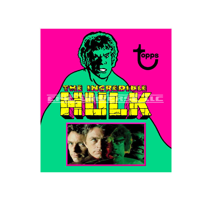 Thumbnail: Custom Made 1-Inch 1979 The Incredible Hulk Trading Card Album Binder