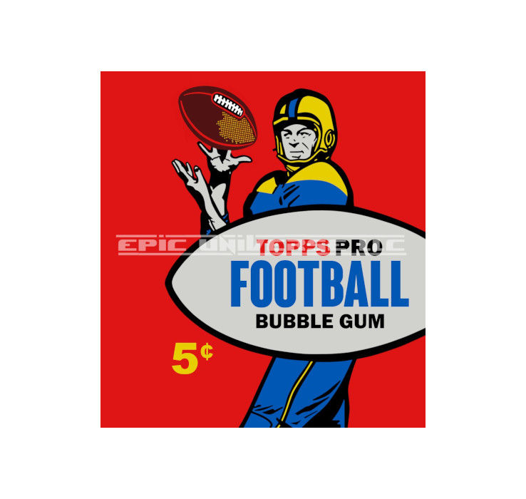 Thumbnail: 1-Inch 1957 Topps Pro Football Trading Card Front Album Binder Cover.