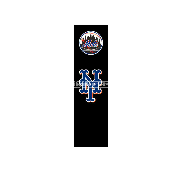Thumbnail: 2-Inch New York Mets Baseball Collector's Spine Album Binder Cover.