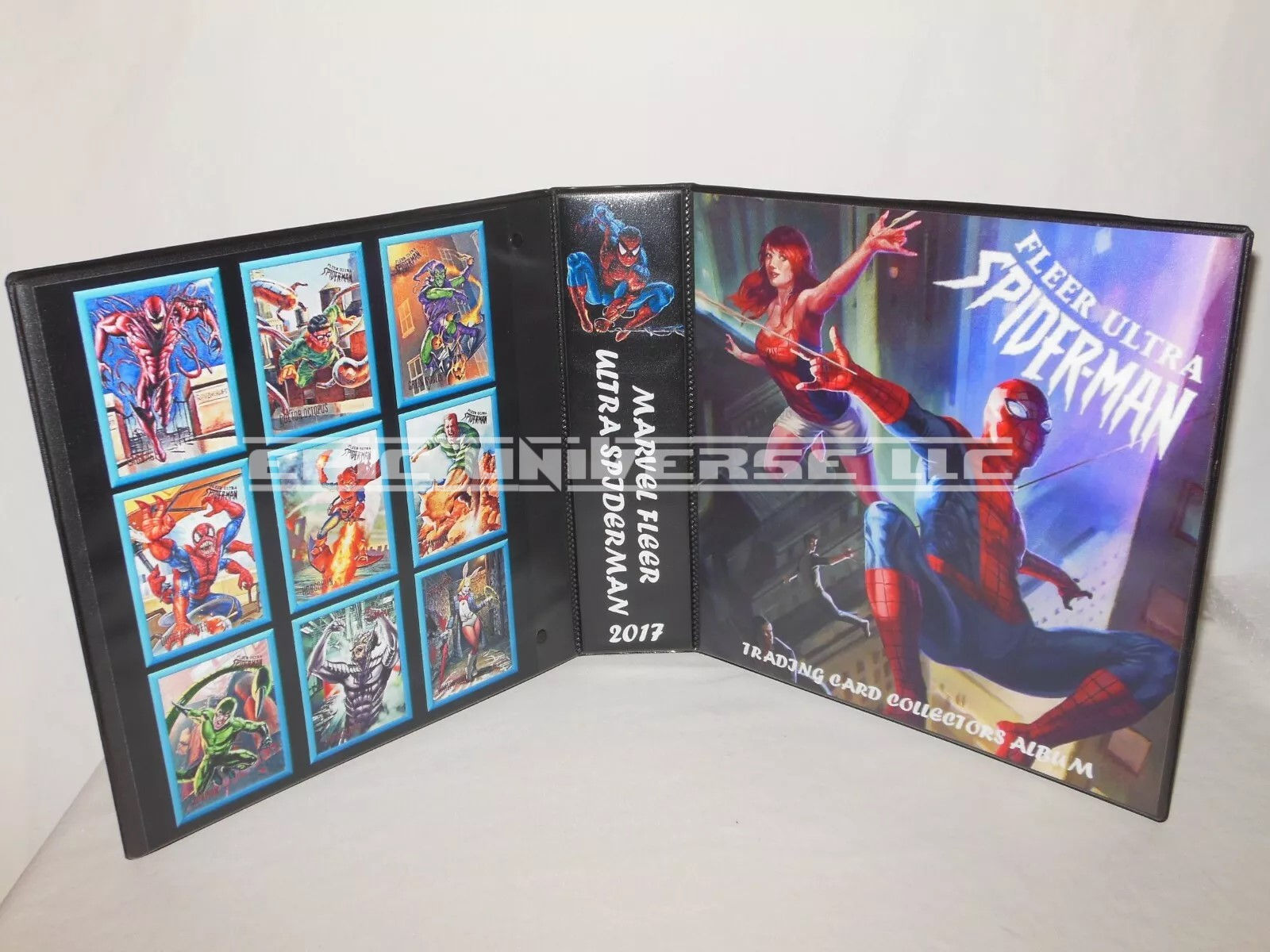 Custom Made 2-Inch 2017 Spider-Man Trading Card Album Binder