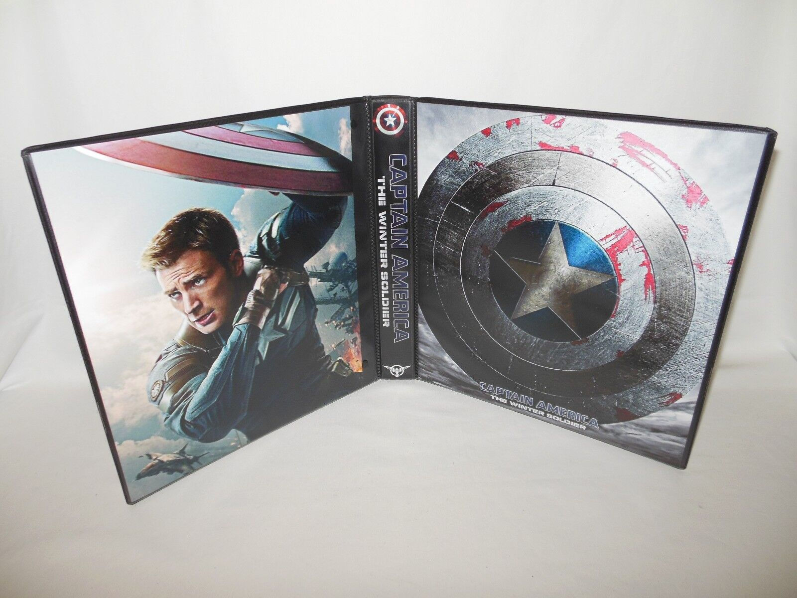 Custom Made 1-Inch 2014 Captain America The Winter Soldier Trading Card Binder