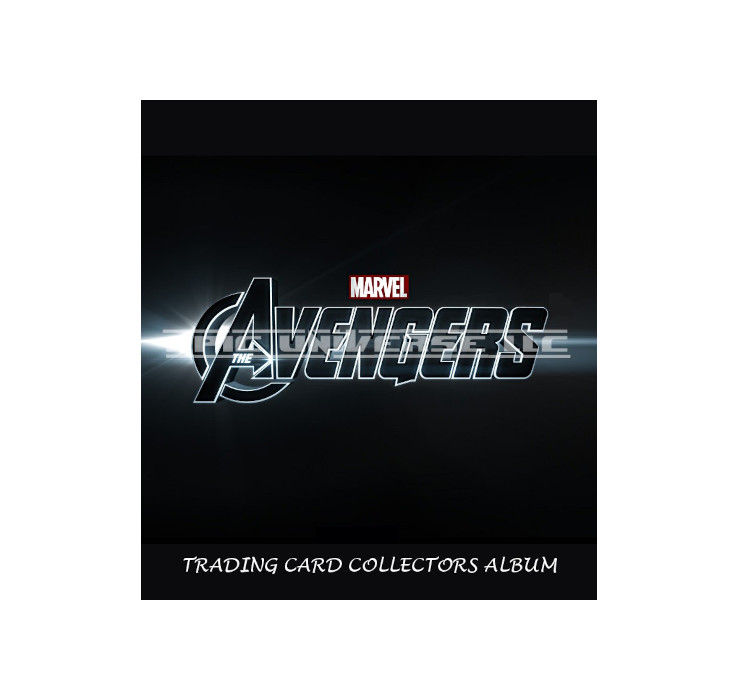 Thumbnail: Custom Made 1-Inch 2012 The Avengers Trading Card Album Binder