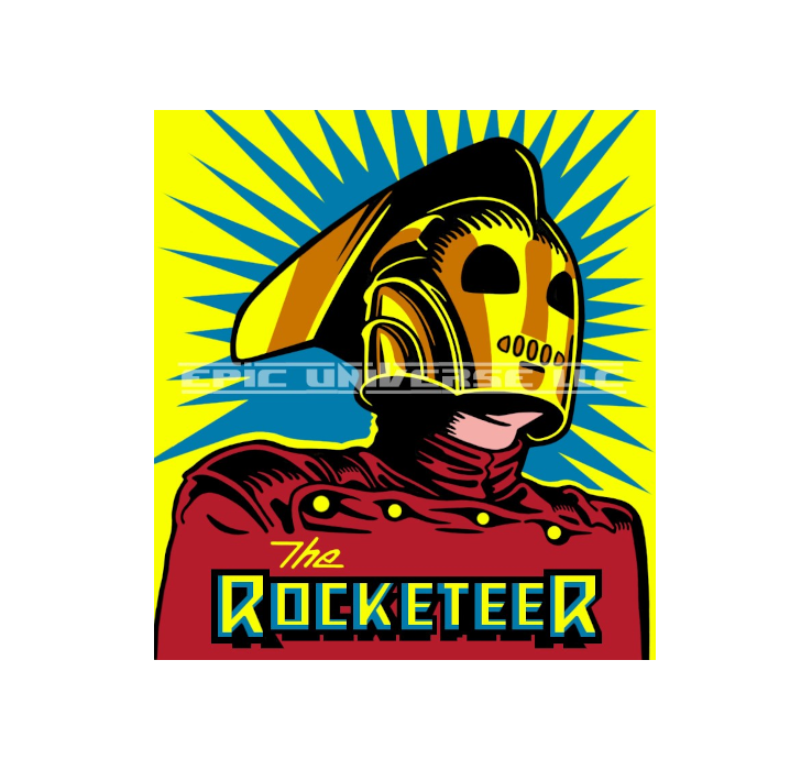 Thumbnail: Custom Made 1-Inch 1991 The Rocketeer Trading Card Album Binder