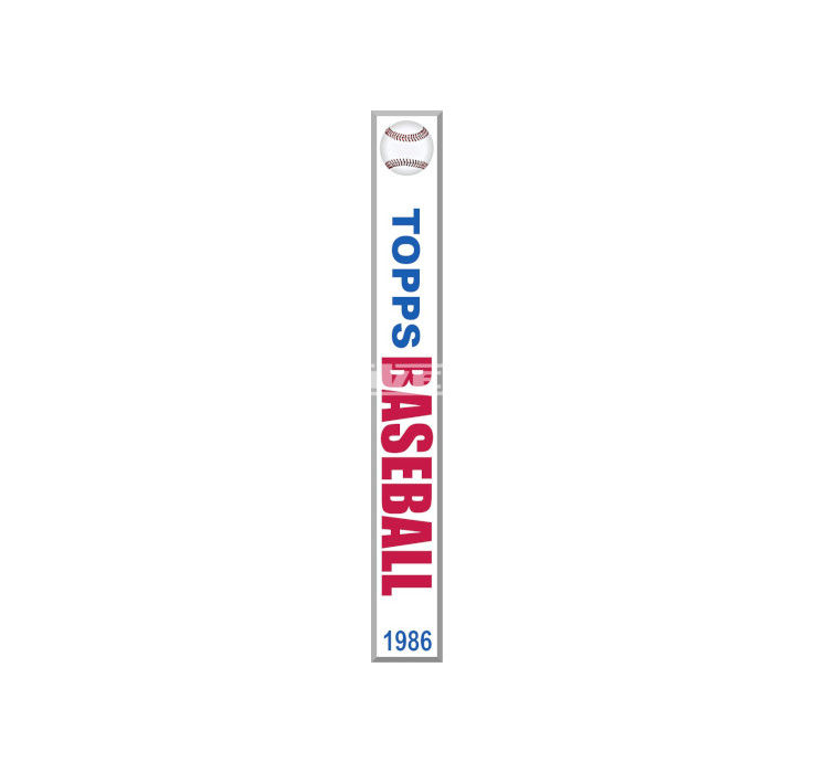 Thumbnail: Custom Made 1-Inch 1986 Topps Baseball Trading Card Album Binder