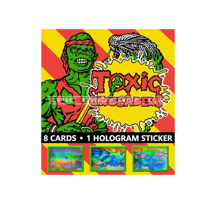 Thumbnail: Custom Made 1-Inch 1991 Toxic Crusaders Trading Card Album Binder