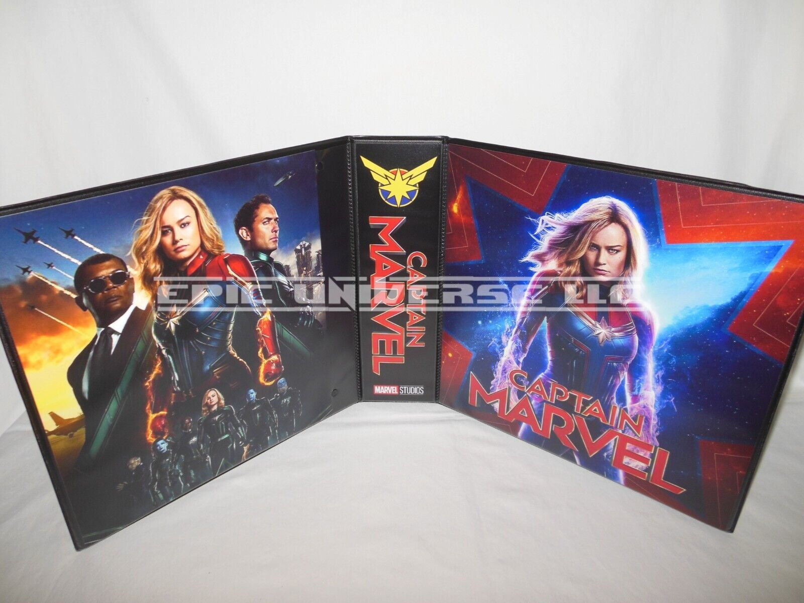 Custom Made 2-Inch 2020 Captain Marvel Trading Card Binder