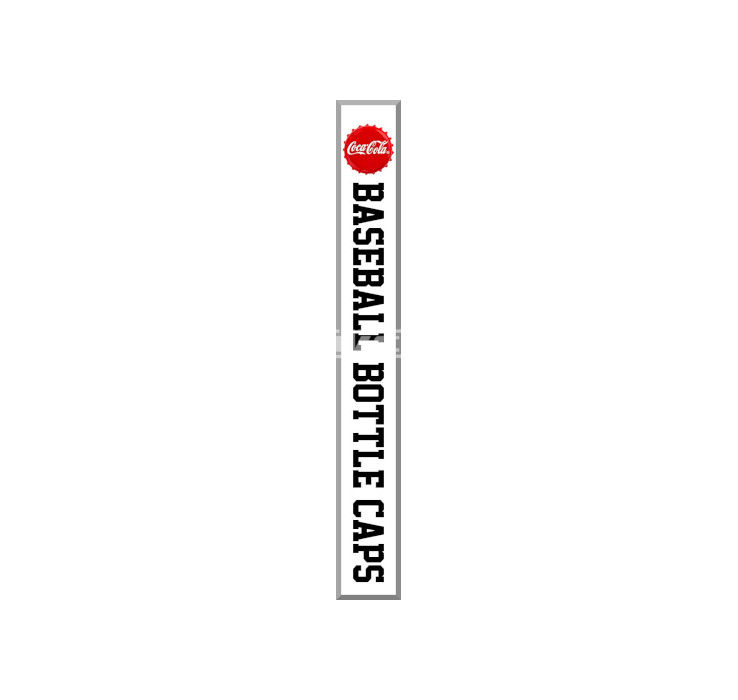 Thumbnail: Custom Made 1-Inch Coca Cola Baseball Bottle Caps Collector's Album Binder