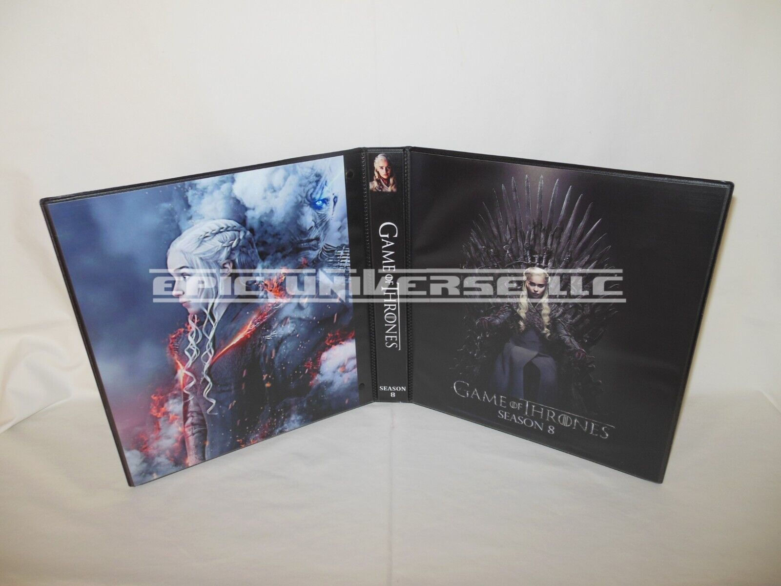 Custom Made 1-Inch 2020 Game Of Thrones Season 8 Trading Card Album Binder