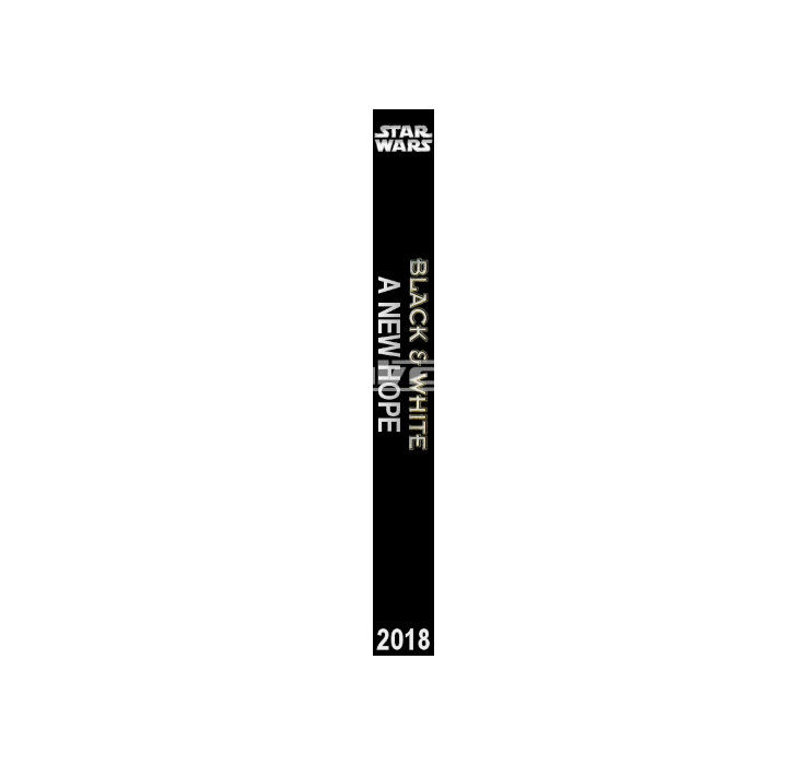 Thumbnail: Custom Made 1-Inch 2018 Star Wars Black & White A New Hope Trading Card Binder