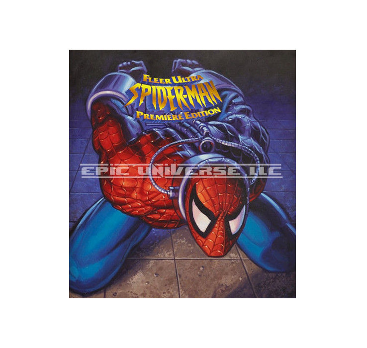 Thumbnail: Custom Made 1-Inch 1995 Spider-Man Premier Edition Trading Card Album Binder