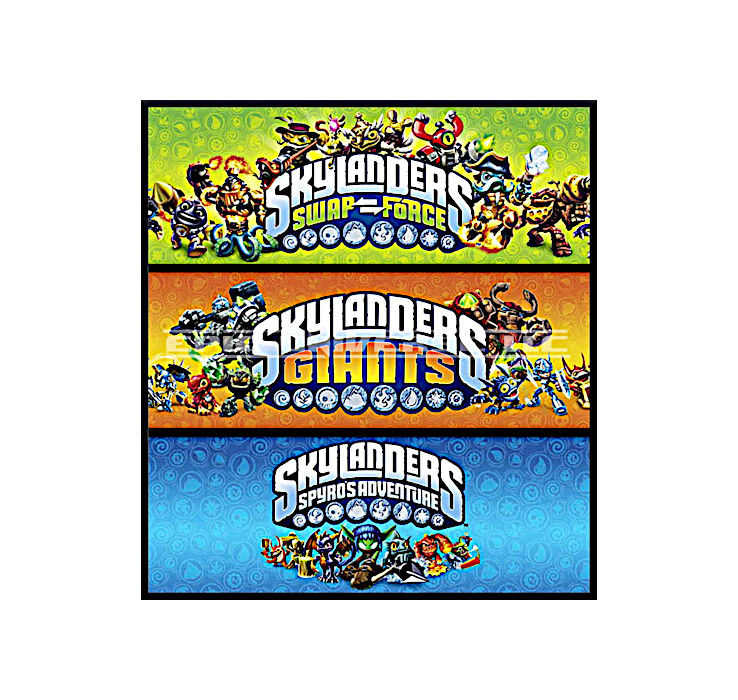 Thumbnail: Custom Made 1-Inch 2012 Skylanders Giants Trading Card Album Binder