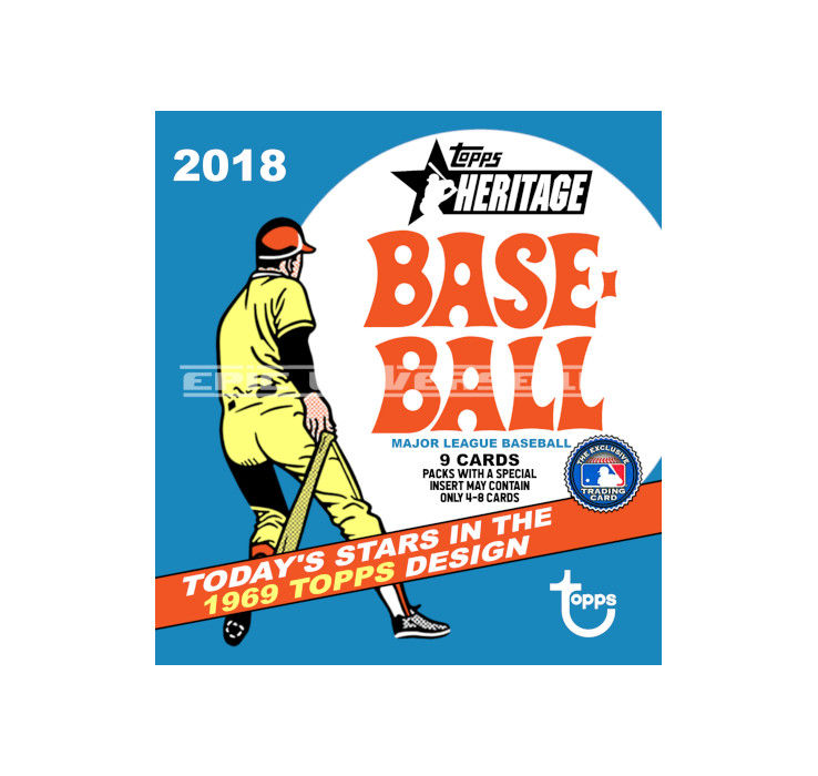 Thumbnail: Custom Made 1-Inch 2018 Topps Heritage Baseball Trading Card Album Binder